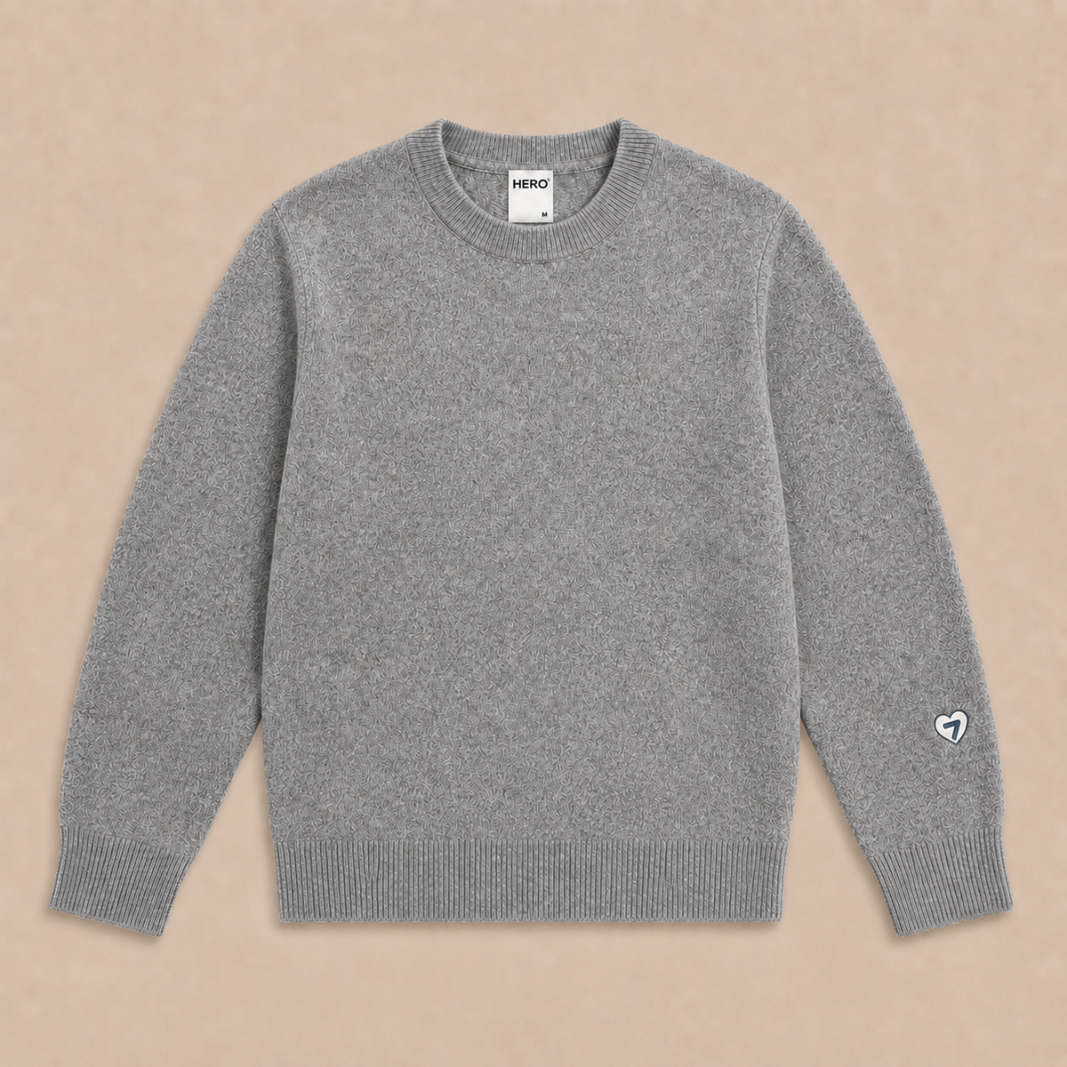 PULL OVER ANDER - GREY MELANGE