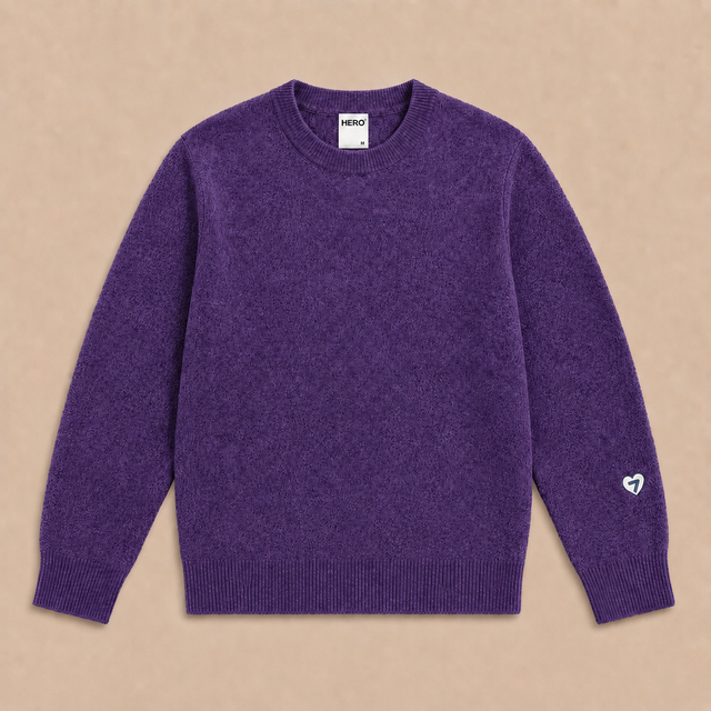 PULL OVER ANDER - MAUVE