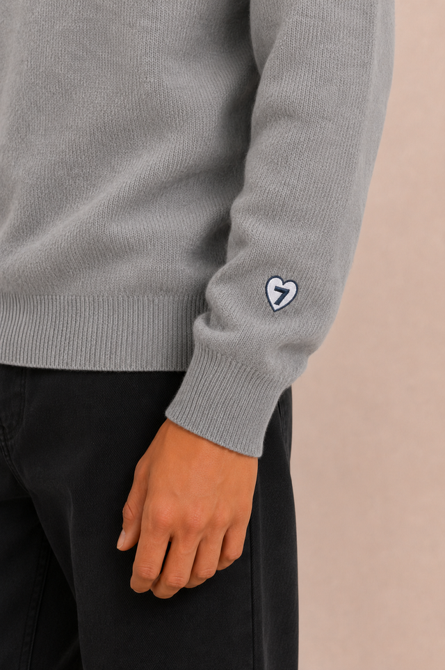PULL OVER ANDER - GREY MELANGE