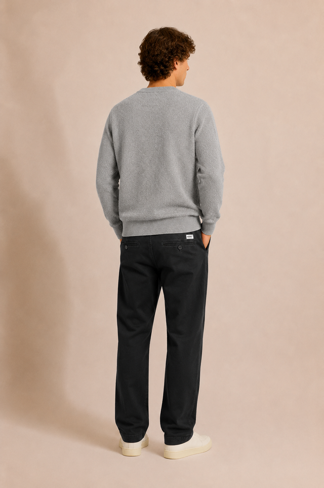 PANTALON BASIC CHINO - BLACK