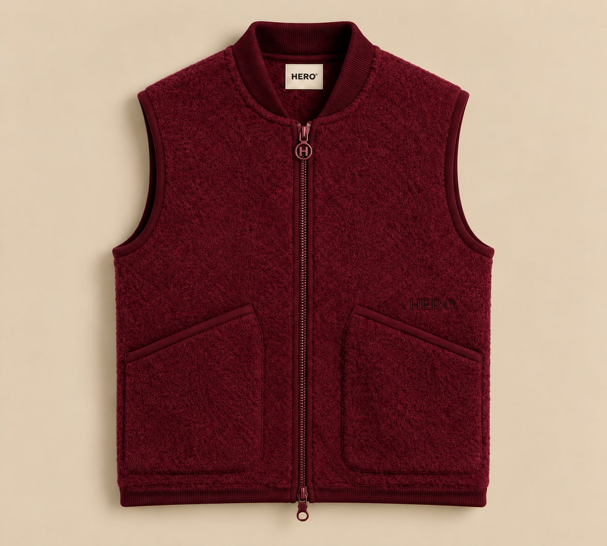 VESTE ARTHUR - BURGUNDY