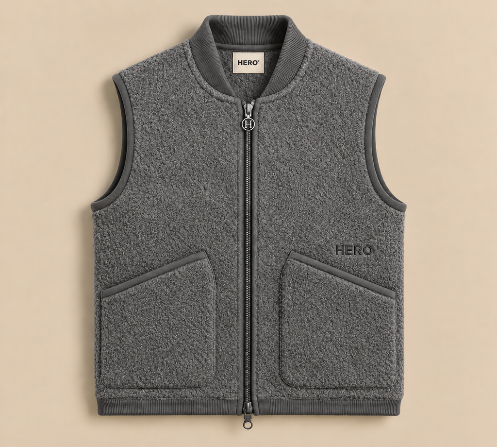 VESTE ARTHUR - GREY MELANGE