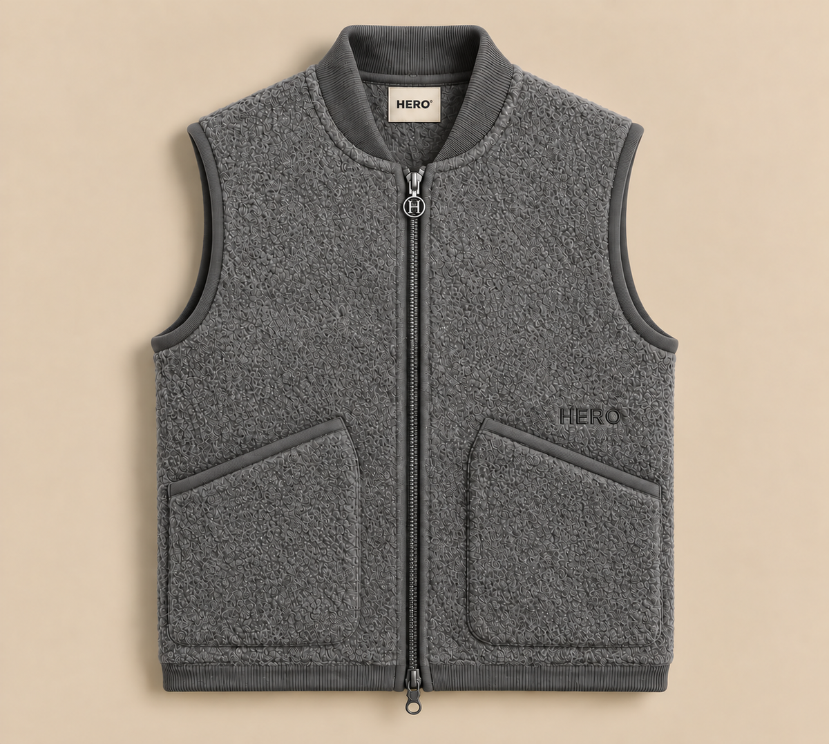 VESTE ARTHUR - GREY MELANGE