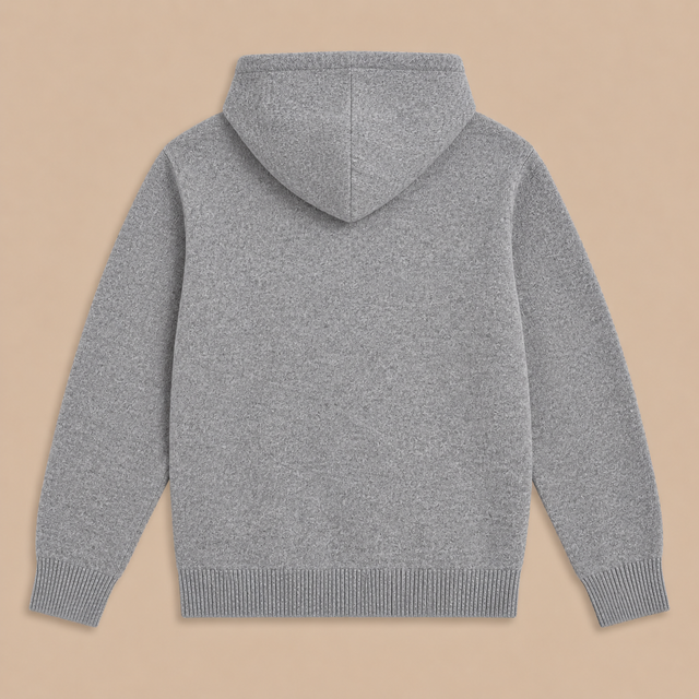 GILET AUDRAN ZIP - GREY MELANGE