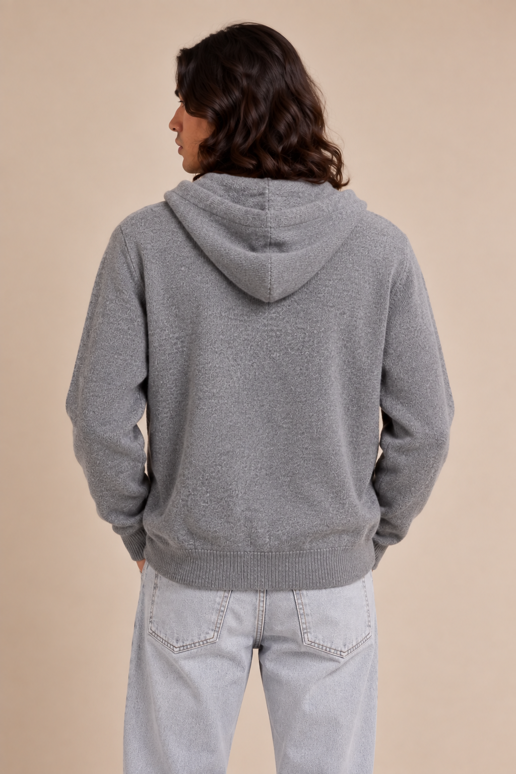 GILET AUDRAN ZIP - GREY MELANGE