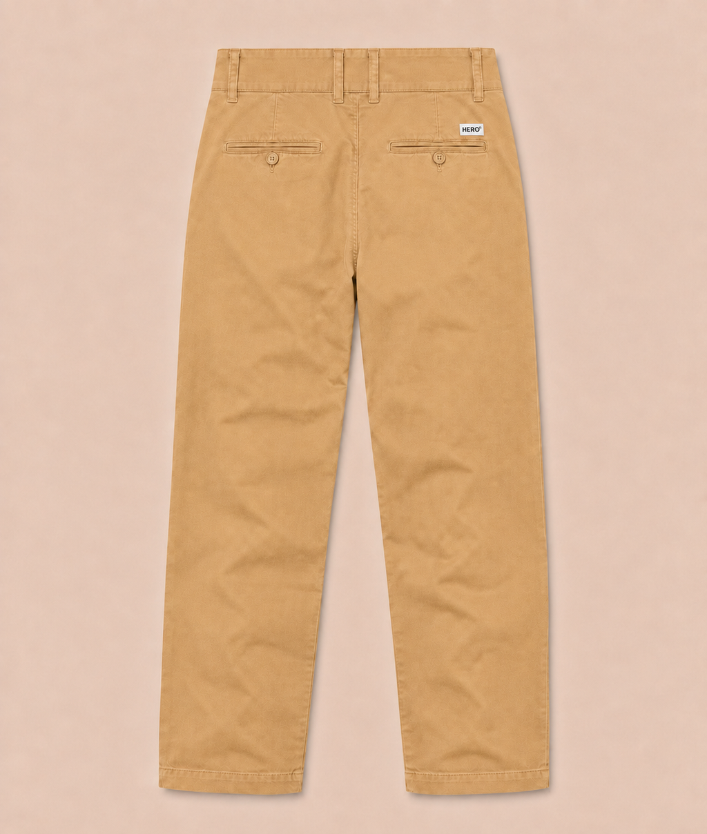 PANTALON BASIC CHINO - BEIGE