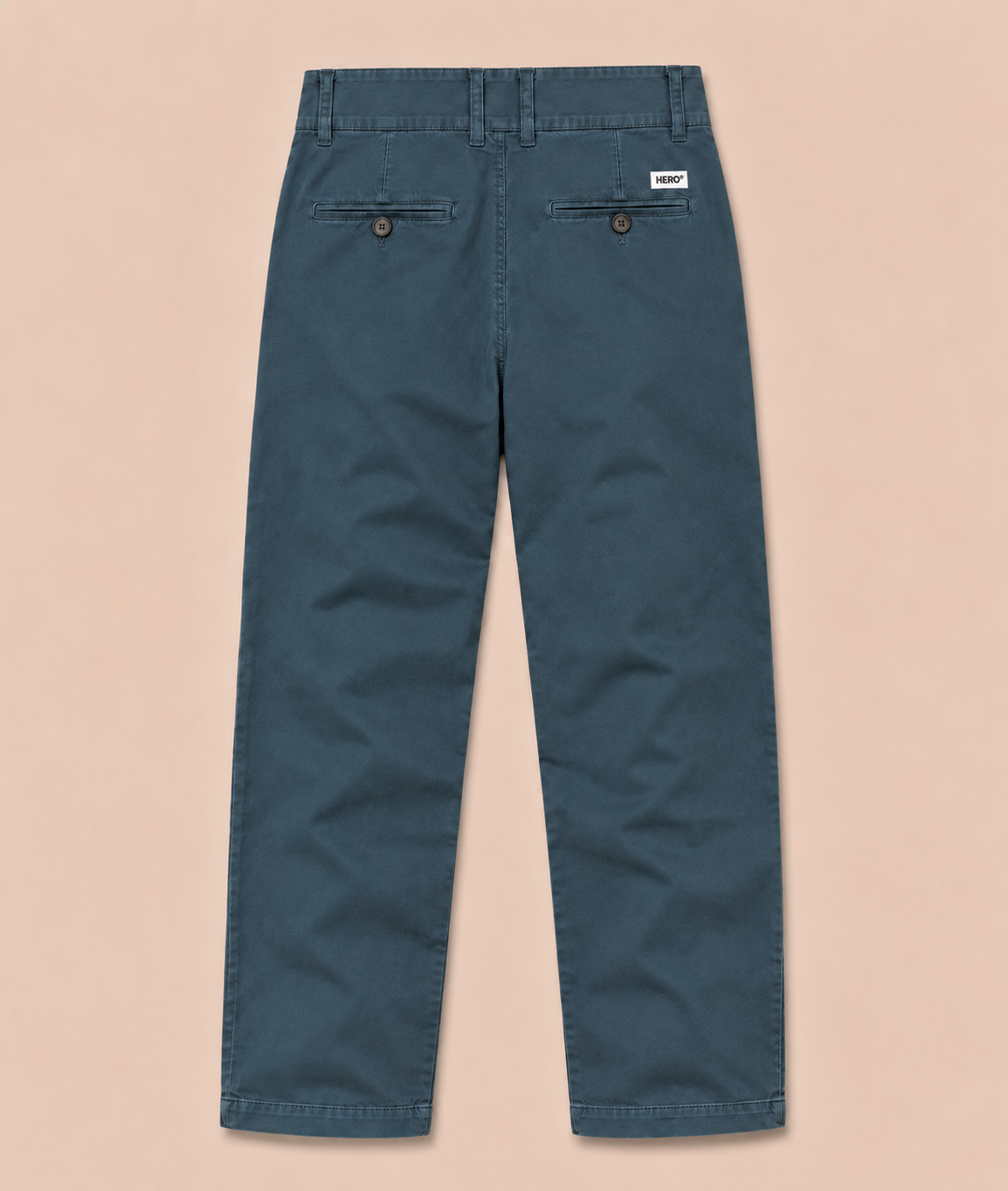 PANTALON BASIC CHINO - BLEU