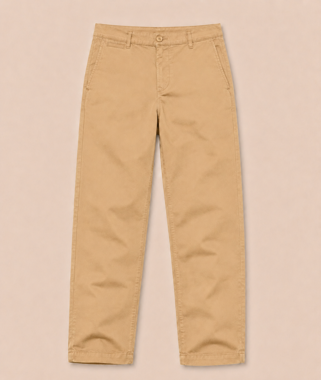 PANTALON BASIC CHINO - BEIGE