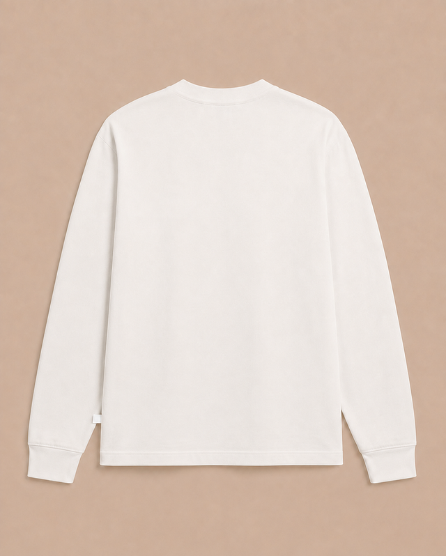 T-SHIRT BASIC ML - OFF WHITE