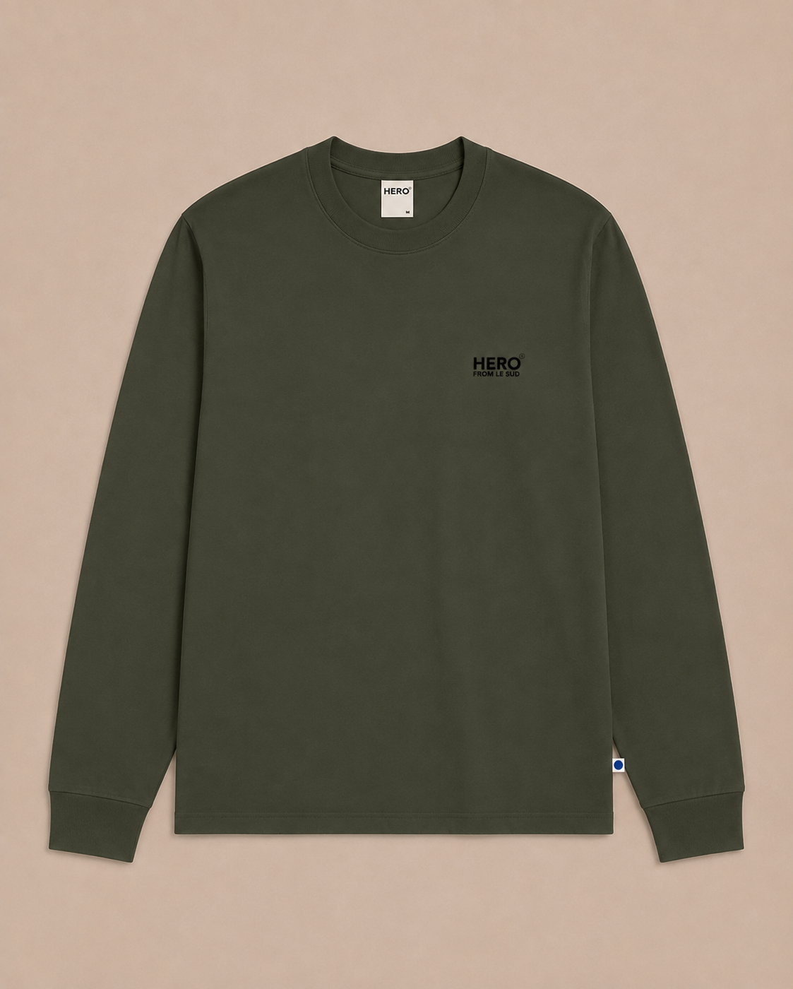 T-SHIRT BASIC ML - MILITARY