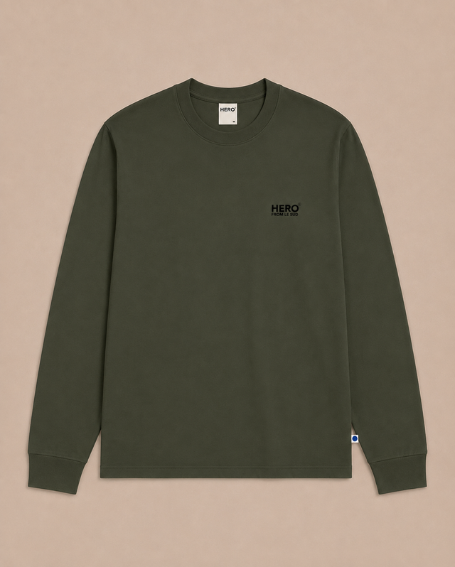 T-SHIRT BASIC ML - MILITARY