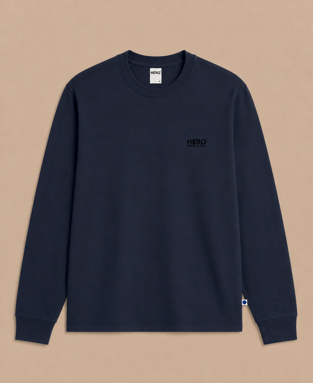 T-SHIRT BASIC ML - NAVY