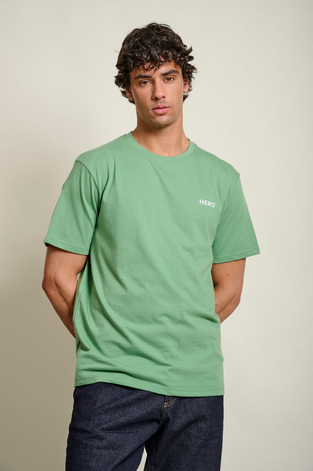 T-SHIRT BEST TEE - SAGE GREEN