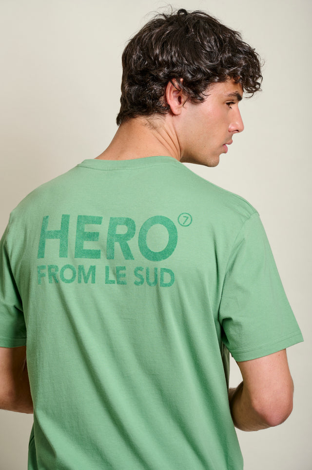 T-SHIRT BEST TEE - SAGE GREEN