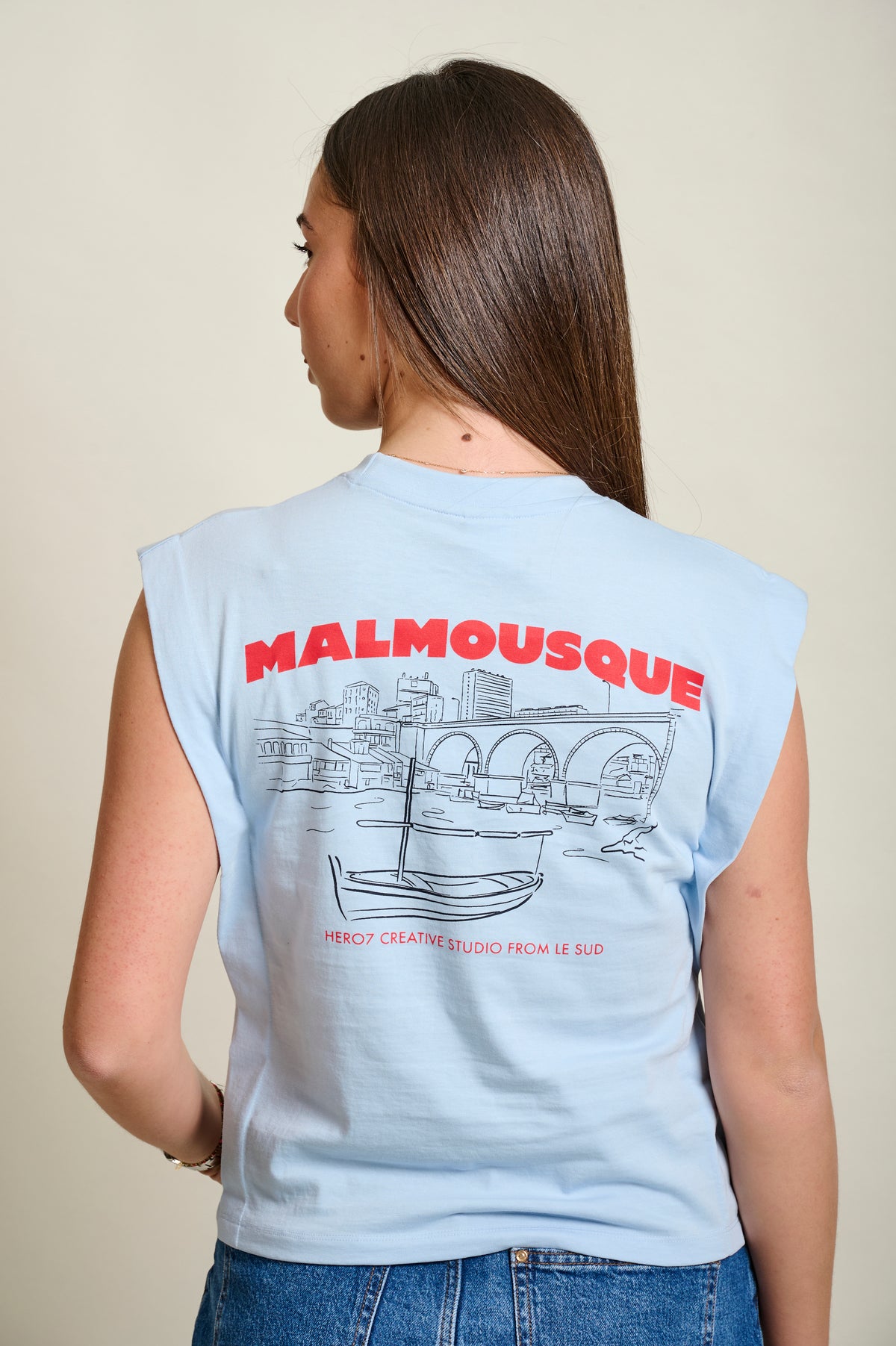 T-SHIRT MALMOUSQUE II WT - PASTEL BLUE