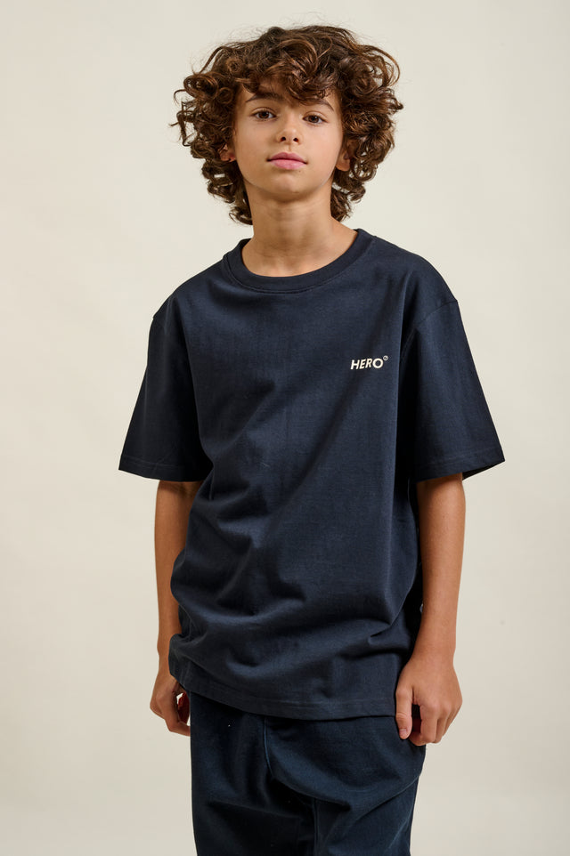 T-SHIRT BEST TEE KID - NAVY