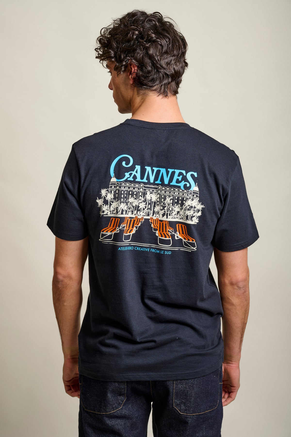 T-SHIRT CARLTON HOTEL - NAVY