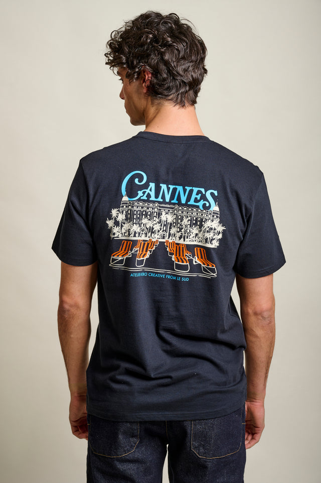 T-SHIRT CARLTON HOTEL - NAVY