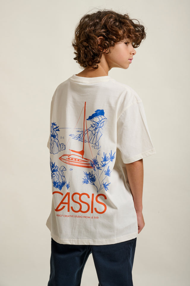 T-SHIRT CASSIS TEE KID - OFF WHITE