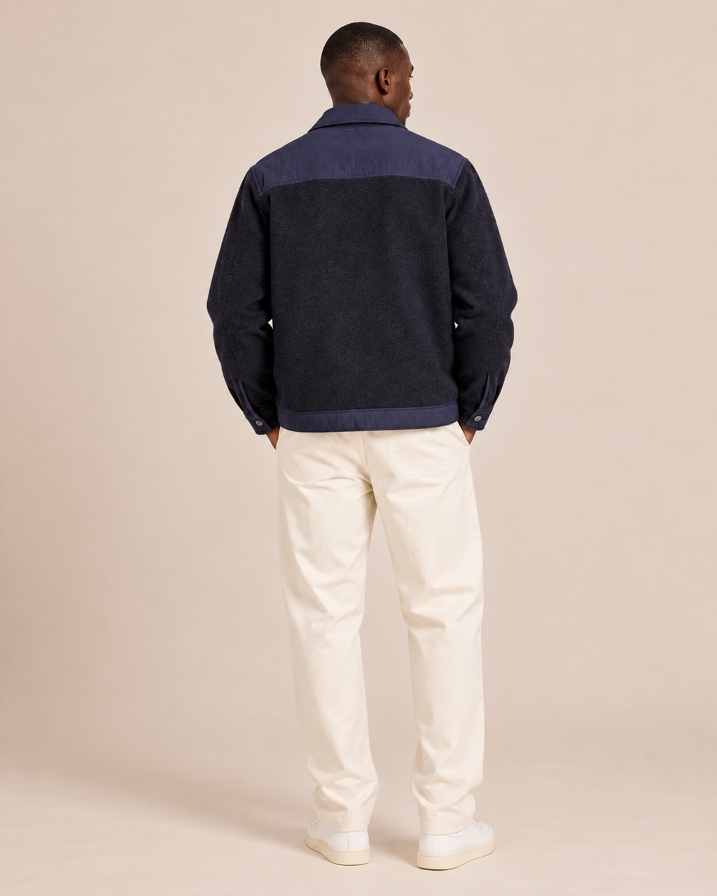 VESTE CESAR WOOL - NAVY
