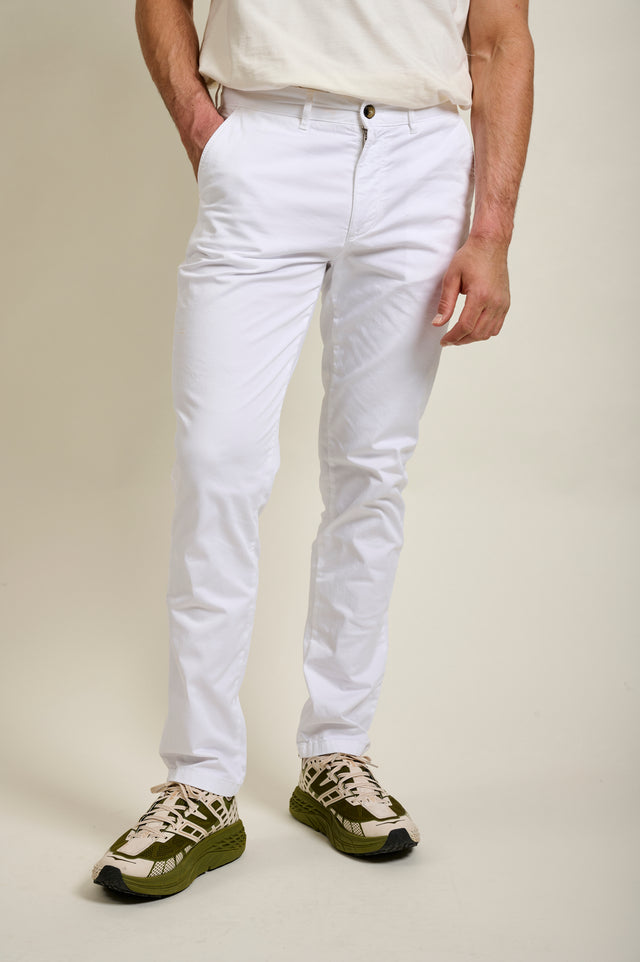 PANTALON CHINO BASIC - WHITE