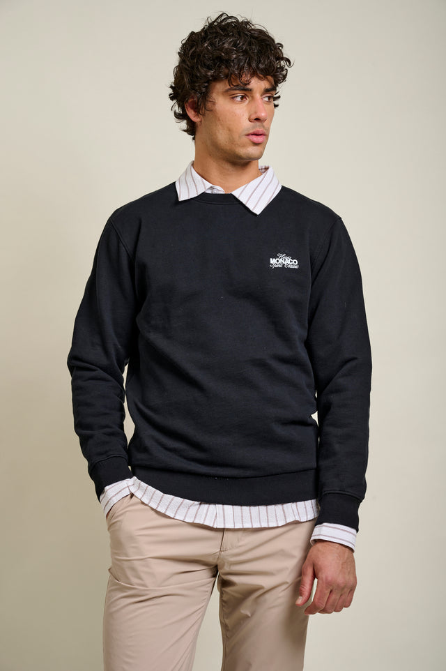 SWEAT TESTAROSSA SW - BLACK
