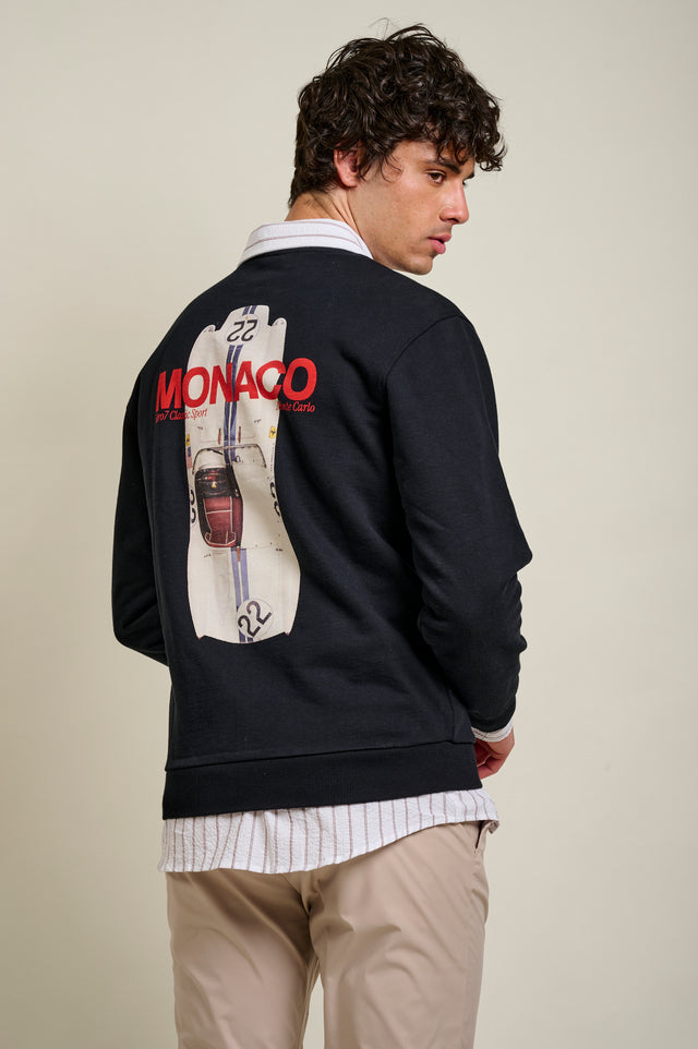 SWEAT TESTAROSSA SW - BLACK