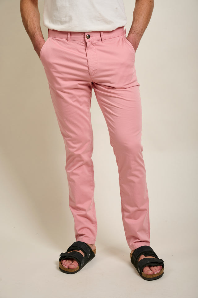 PANTALON CHINO BASIC - ROSE