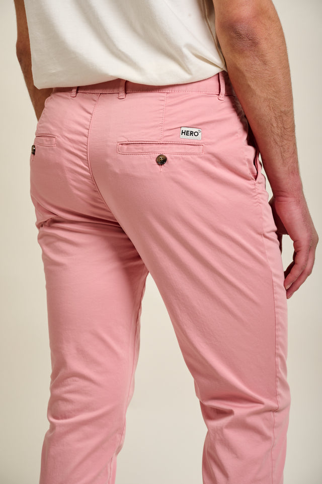 PANTALON CHINO BASIC - ROSE