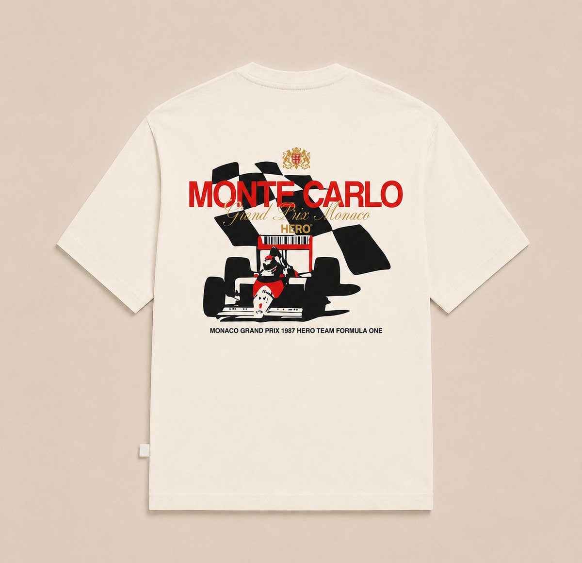 T-SHIRT CHECK BOARD - OFF WHITE