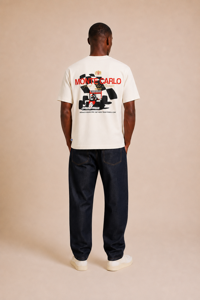 T-SHIRT CHECK BOARD - OFF WHITE