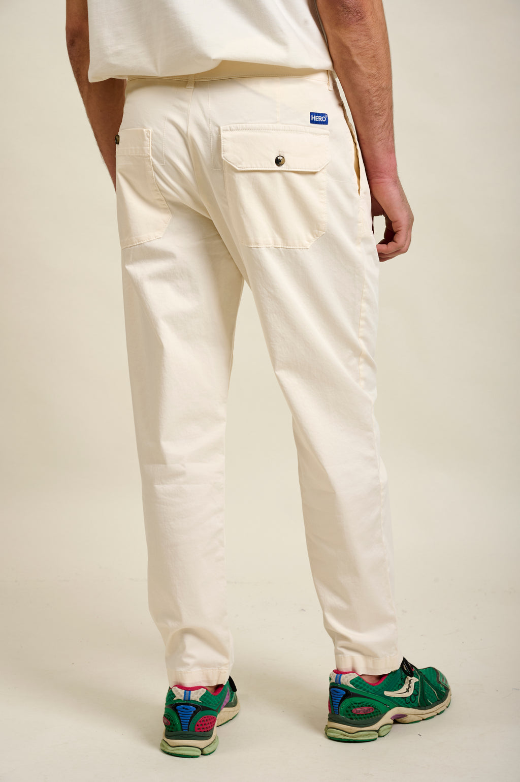 PANTALON CHINO MODERN - OFF WHITE