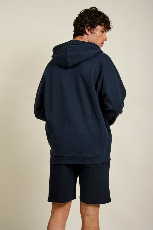 HOODIE ZIPPÉ CHIRO - NAVY