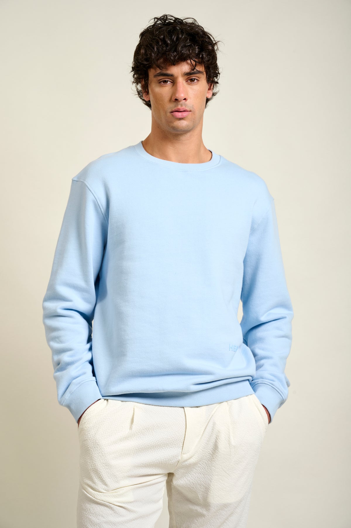 SWEAT CLAUDAMER - BLEU