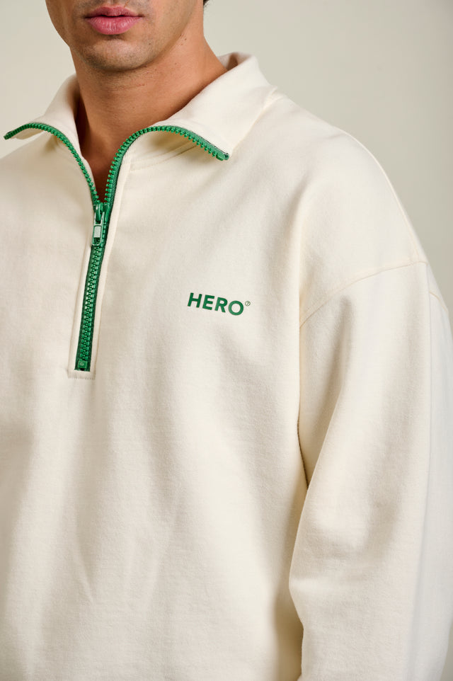 SWEAT CLIFORD - OFF WHITE