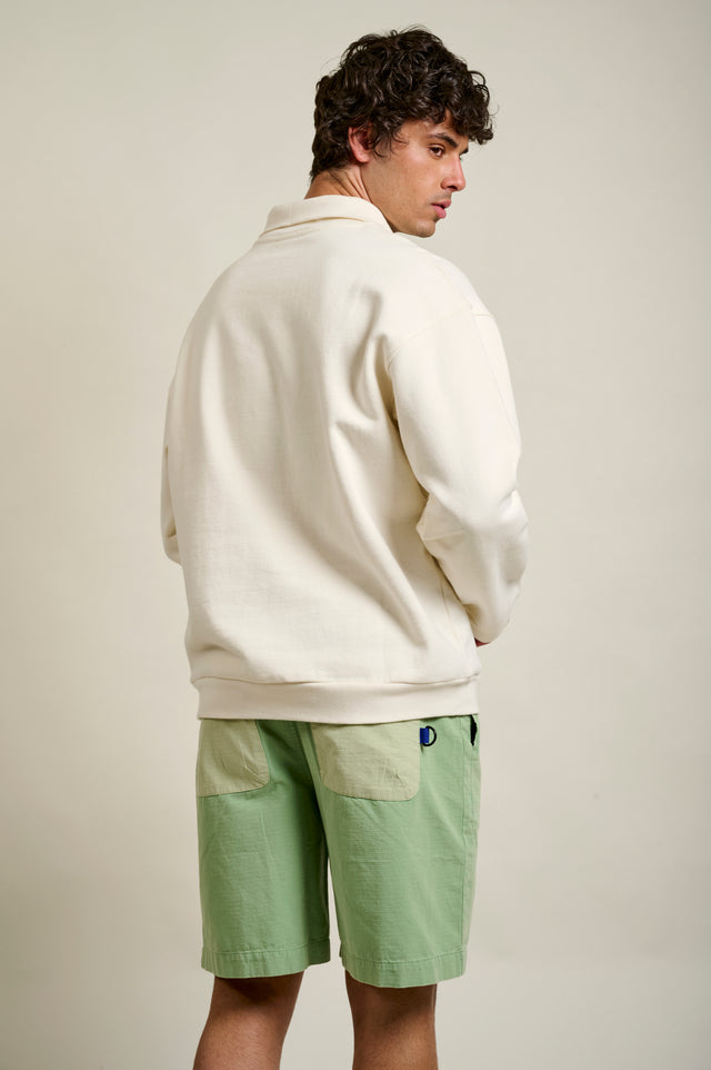 SWEAT CLIFORD - OFF WHITE