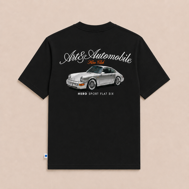 T-SHIRT CLUB 911 - BLACK
