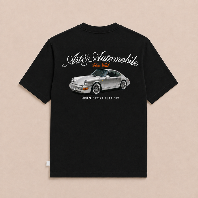 T-SHIRT CLUB 911 - BLACK