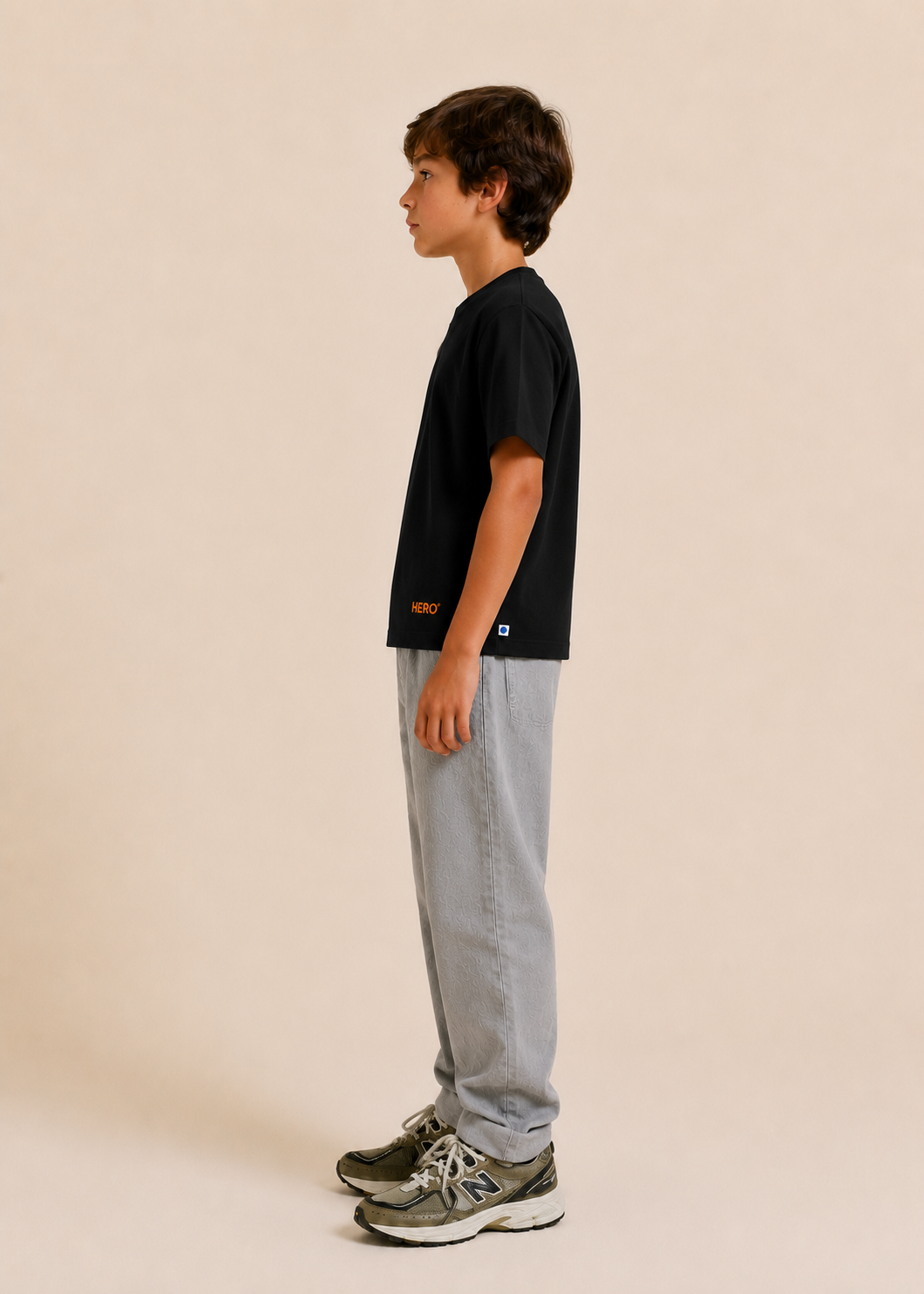 T-SHIRT CLUB 911 KID - BLACK