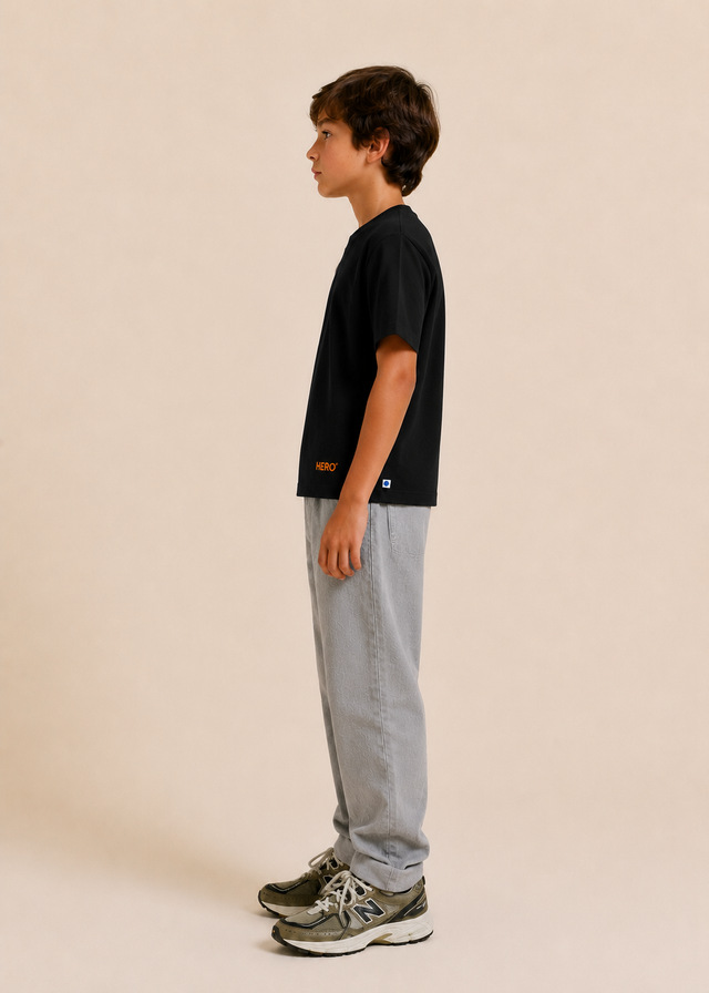 T-SHIRT CLUB 911 KID - BLACK