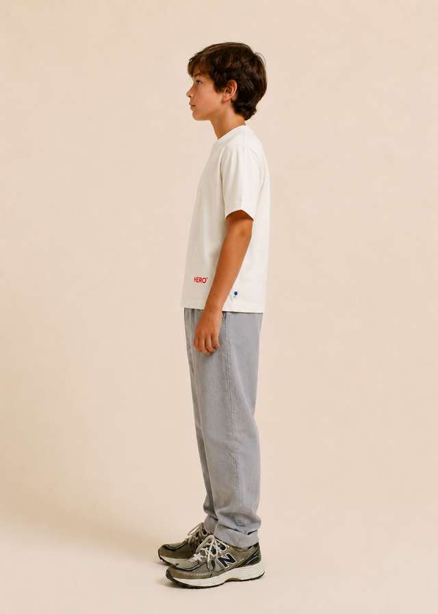 T-SHIRT CLUB 911 KID - OFF WHITE