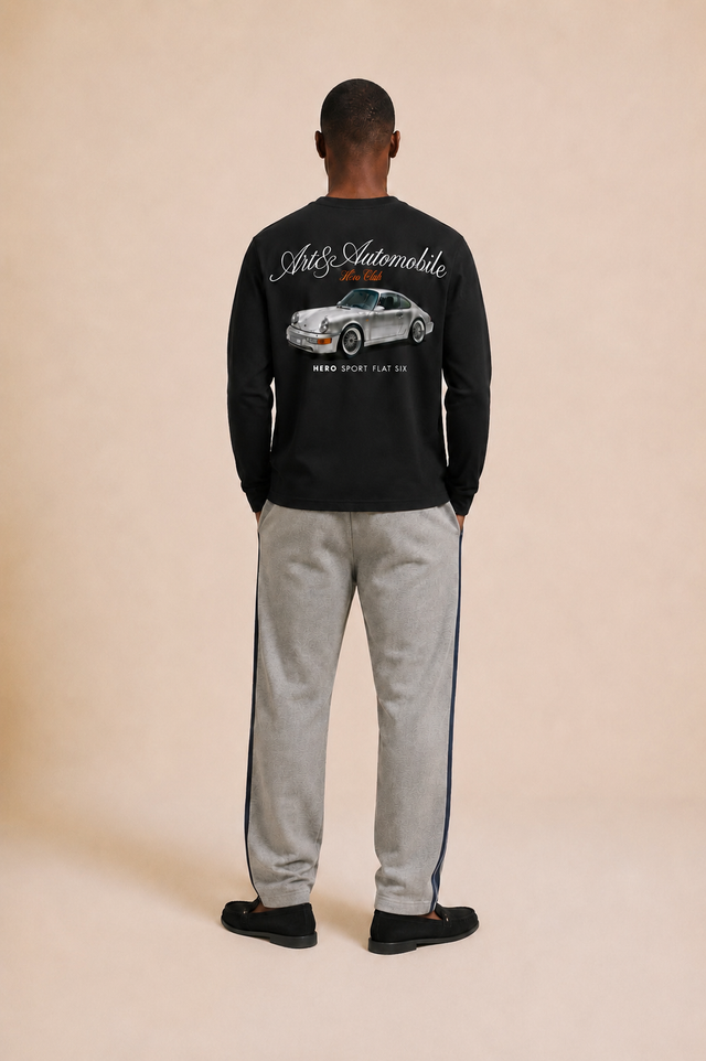 T-SHIRT CLUB 911 ML - BLACK