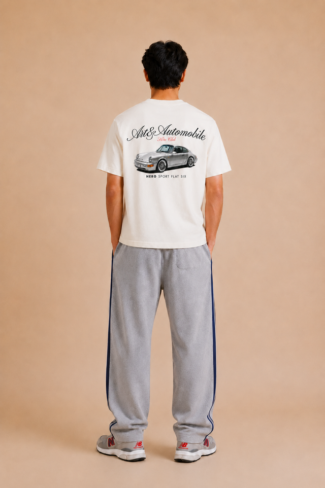 T-SHIRT CLUB 911 - OFF WHITE