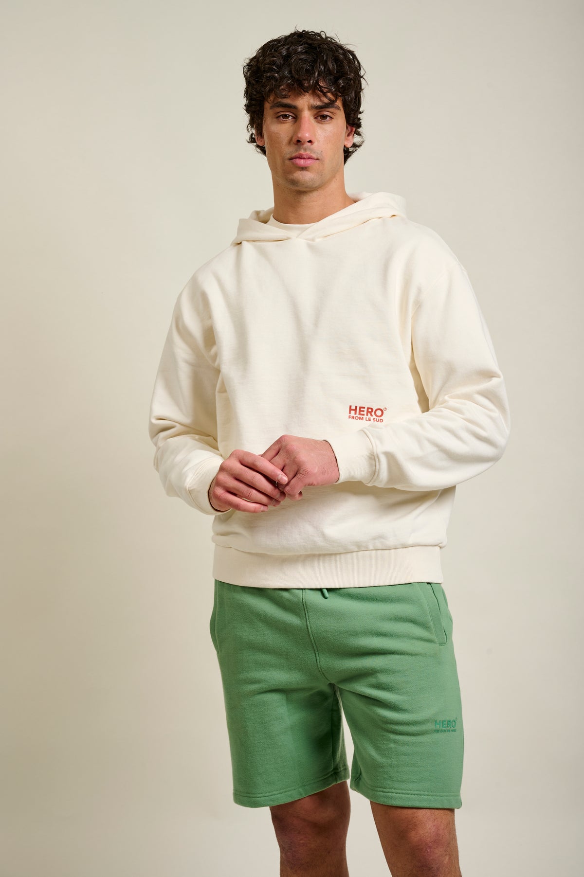 SWEAT À CAPUCHE CONSTANTIN - OFF WHITE