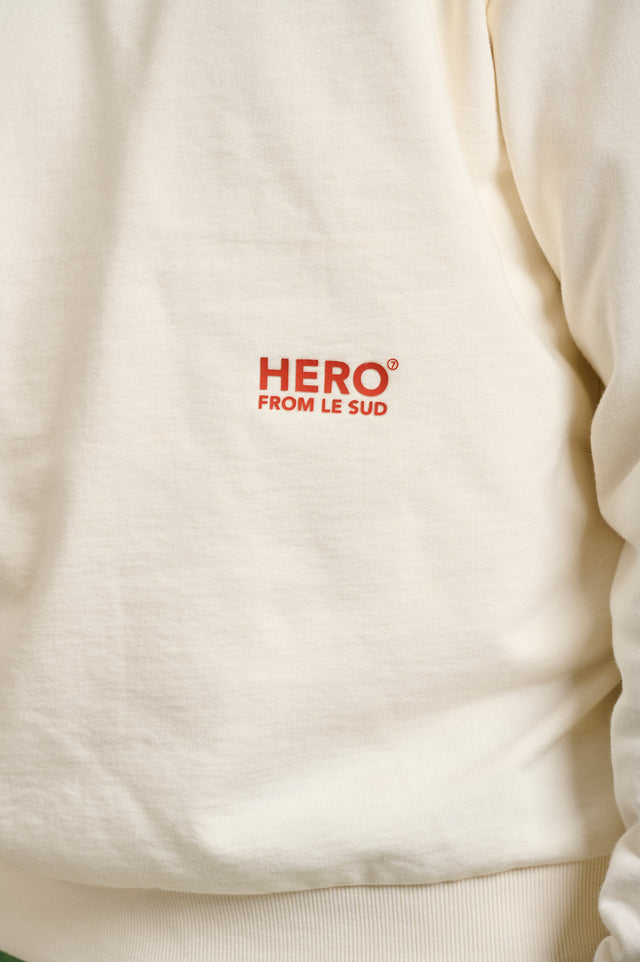 SWEAT À CAPUCHE CONSTANTIN - OFF WHITE