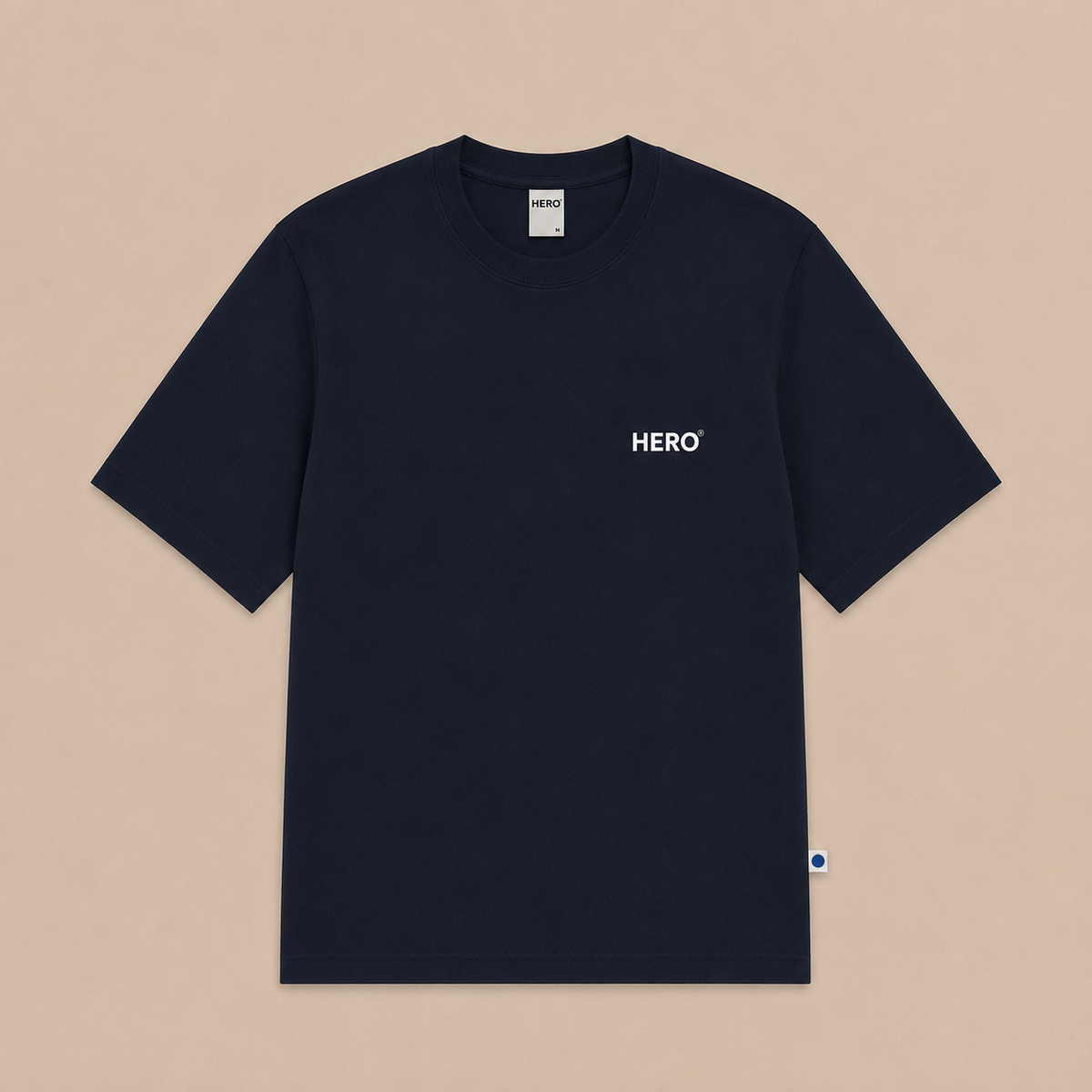 T-SHIRT CORNICHE TEE - NAVY