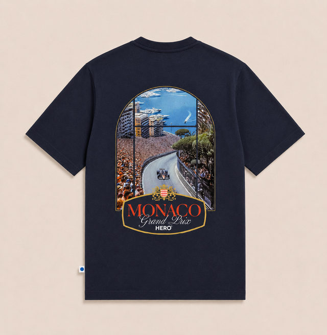 T-SHIRT CROWD TEE - NAVY