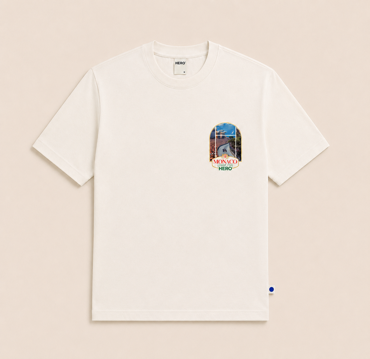 T-SHIRT CROWD TEE - OFF WHITE