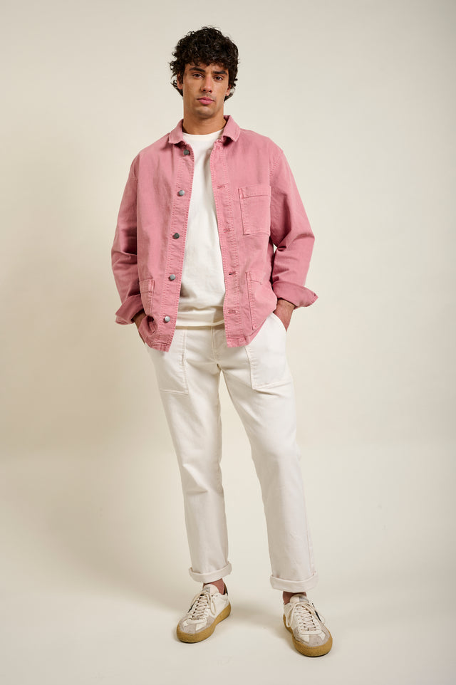 VESTE CURT JKT - ROSE