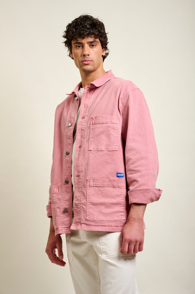 VESTE CURT JKT - ROSE